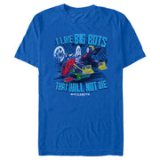 Men's Battlebots I Like Big Bots that Will Not Die  Adult T-Shirt