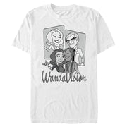 Men's Marvel WandaVision '60s Animated  Adult T-Shirt