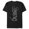 Men's Mickey & Friends Sketch Portrait  Adult T-Shirt