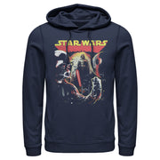 Men's Star Wars Vader Collage  Adult Pull Over Hoodie