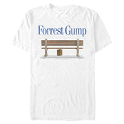 Men's Forrest Gump Iconic Bench  Adult T-Shirt