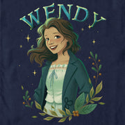 Men's Peter Pan & Wendy Wendy Portrait  Adult T-Shirt