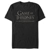 Men's Game of Thrones Iron Anniversary Metal Logo  Adult T-Shirt