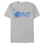 Men's Strange World Splat Drip Logo  Adult T-Shirt