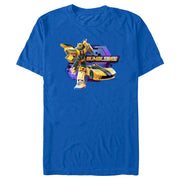 Men's Transformers: EarthSpark Bumblebee Badge  Adult T-Shirt