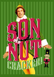 Men's Elf Buddy Son of a Nutcracker  Adult T-Shirt