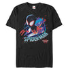 Men's Marvel Spider-Man: Into the Spider-Verse Cracked  Adult T-Shirt