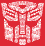 Men's Transformers Autobot Parts Logo  Adult T-Shirt