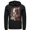 Men's Star Wars The Force Awakens Characters  Adult Pull Over Hoodie