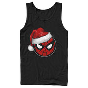 Men's Marvel Christmas Spider-Man Santa Hat  Adult Tank Top