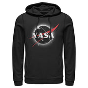 Men's NASA Total Eclipse Logo  Adult Pull Over Hoodie