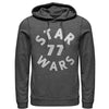 Men's Star Wars Distressed 1977 Logo  Adult Pull Over Hoodie