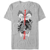 Men's Samurai Jack Katana Reflection  Adult T-Shirt