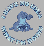 Men's Lilo & Stitch I Have No Idea  Adult Pull Over Hoodie