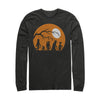 Men's Star Wars Halloween Characters Trick or Treat  Adult Long Sleeve Shirt