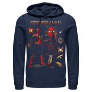 Men's Marvel Spider-Man: No Way Home Iron Suit Gear  Adult Pull Over Hoodie