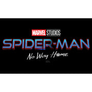 Men's Marvel Spider-Man: No Way Home Logo Black  Adult T-Shirt