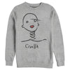 Men's Cruella Abstract Doodle  Adult Sweatshirt