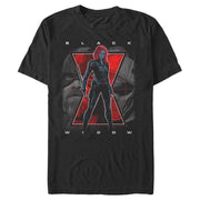 Men's Marvel Black Widow Battle Trio  Adult T-Shirt