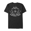 Men's Lost Gods Manly Man Cave  Adult T-Shirt