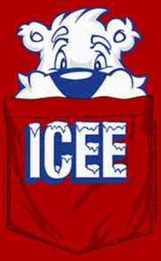 Men's ICEE Peekaboo Bear  Adult T-Shirt