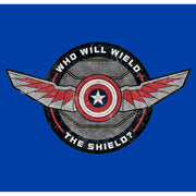 Men's Marvel The Falcon and the Winter Soldier Wield Logo  Adult T-Shirt