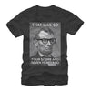 Men's Lost Gods Hipster Abe Lincoln  Adult T-Shirt