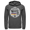 Men's Nintendo Super Mario Retro Rainbow Ring  Adult Pull Over Hoodie