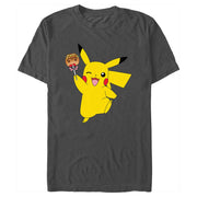 Men's Pokemon Halloween Pikachu Caramel Apple  Adult T-Shirt