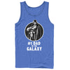 Men's Star Wars Darth Vader Best Dad  Adult Tank Top