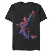 Men's Marvel Spider-Man: Into the Spider-Verse Classic Swing  Adult T-Shirt