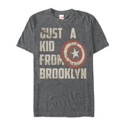 Men's Marvel Captain America Kid from Brooklyn  Adult T-Shirt