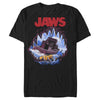 Men's Jaws Shark Teeth Boat  Adult T-Shirt