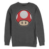 Men's Nintendo Mario Mushroom  Adult Sweatshirt