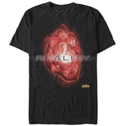 Men's Marvel Avengers: Infinity War Reality Stone  Adult T-Shirt