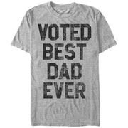 Men's Lost Gods Voted Best Dad Ever  Adult T-Shirt