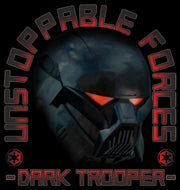 Men's Star Wars: The Mandalorian Dark Trooper Unstoppable Forces  Adult T-Shirt