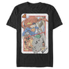 Men's Superman Super Doom Playing Card  Adult T-Shirt