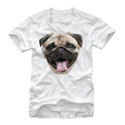 Men's Lost Gods Pug Time  Adult T-Shirt