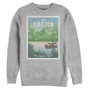 Men's Jungle Cruise Visit the Amazon  Adult Sweatshirt