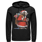 Men's Star Wars Christmas Santa Yoda  Adult Pull Over Hoodie