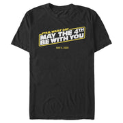 Men's Star Wars May the 4th Be With You 2020  Adult T-Shirt