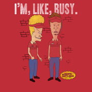 Men's Beavis and Butt-Head I'm Like Busy.  Adult T-Shirt