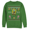 Men's SpongeBob SquarePants Ugly Christmas Jellyfish  Adult Sweatshirt