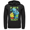 Men's Toy Story Ducky & Bunny Ready Pose  Adult Pull Over Hoodie