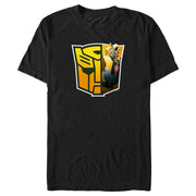 Men's Transformers: EarthSpark Bumblebee Autobots Logo  Adult T-Shirt