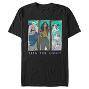 Men's Raya and the Last Dragon Seek the Light  Adult T-Shirt