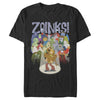 Men's Scooby Doo Zoinks Monster Audience  Adult T-Shirt