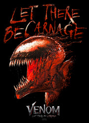 Men's Marvel Venom: Let There be Carnage Red  Adult T-Shirt