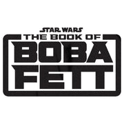 Men's Star Wars: The Book of Boba Fett Black Logo  Adult T-Shirt